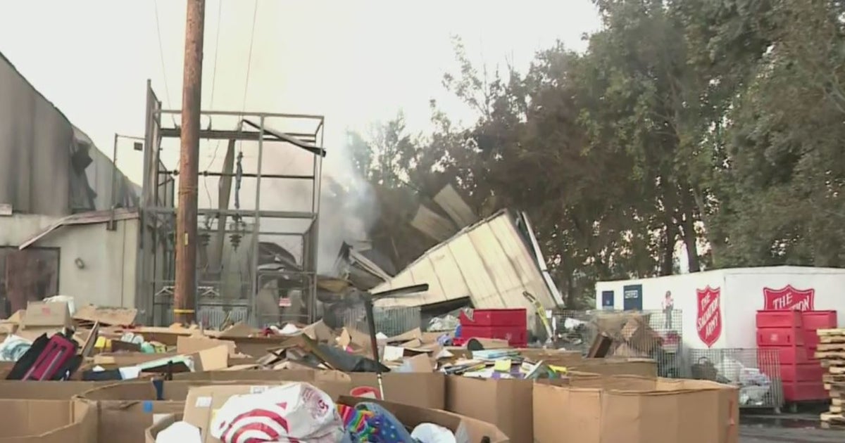 Fire Erupts At Salvation Army Facility In Perris CBS Los Angeles