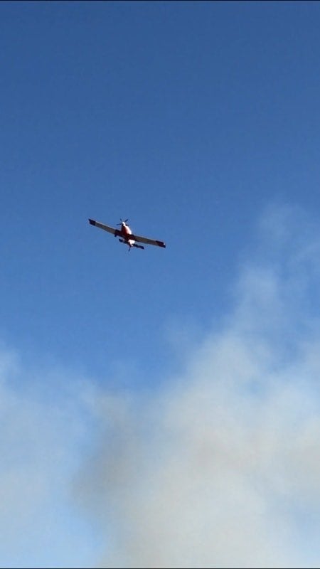 45 Fire Burning Near Palisade Destroys One Home, Forces Evacuations