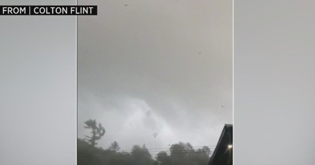 NWS Confirms Tornado In Western Mass. - CBS Boston