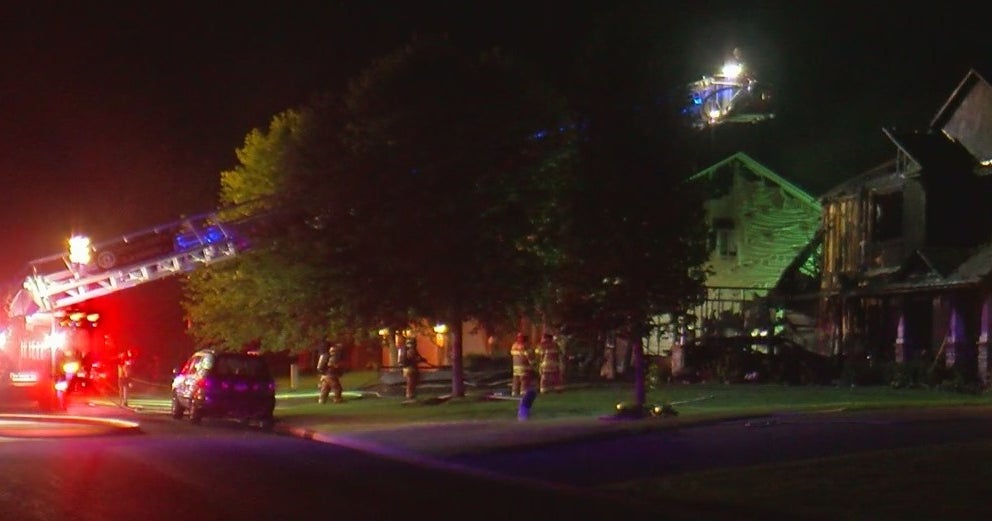 Fire Leaves Hugo Home Destroyed, None Hurt CBS Minnesota