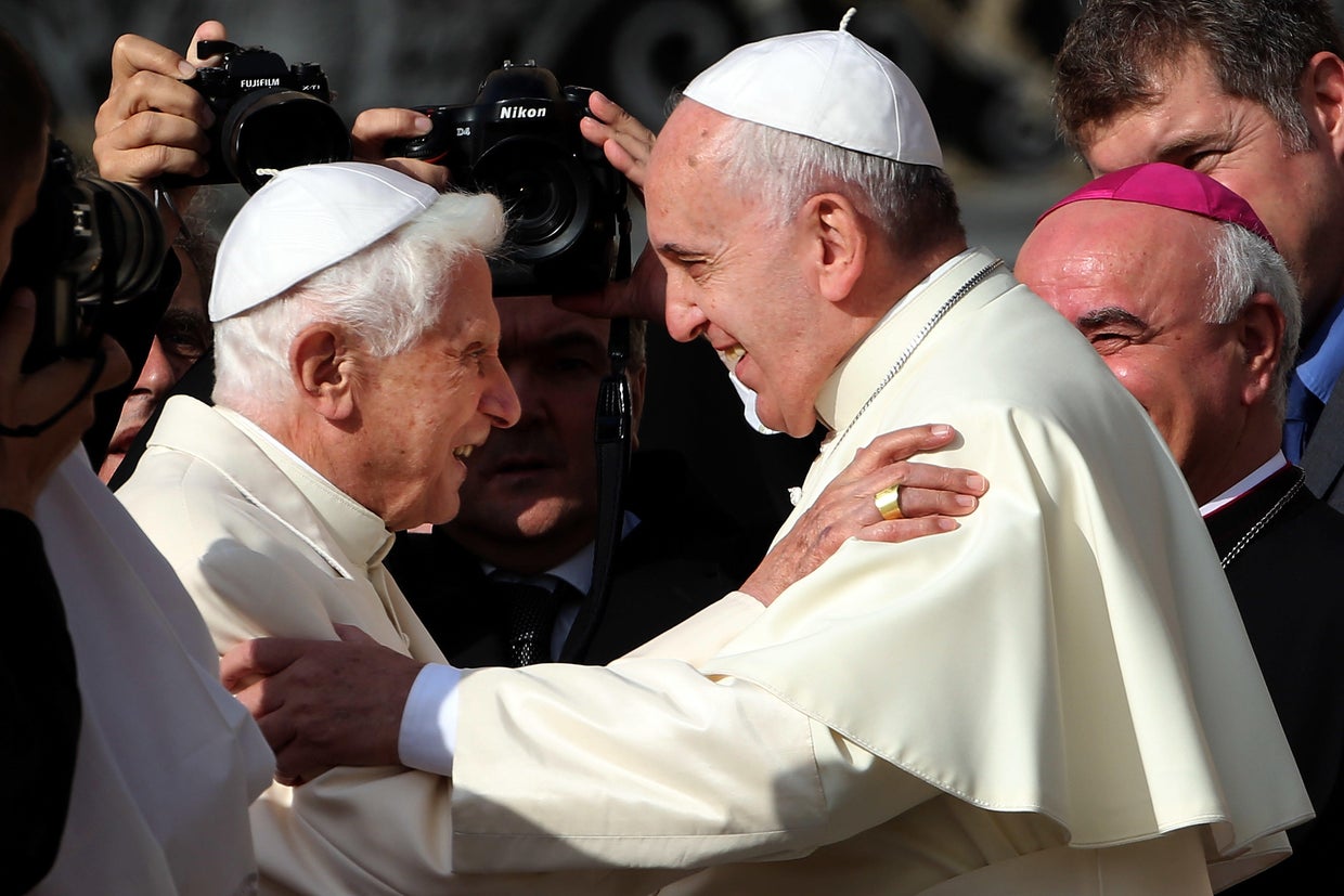 Pope Francis Holds A Mass For Grandparents And The Elderly 