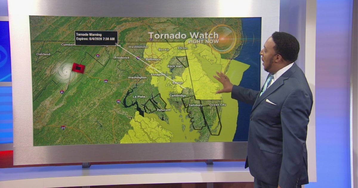 Maryland Weather: Tornado Watches, Warnings Canceled For Parts Of State ...