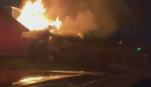 Family Of 7 Displaced After Fire Tears Through Santa Ana Home 