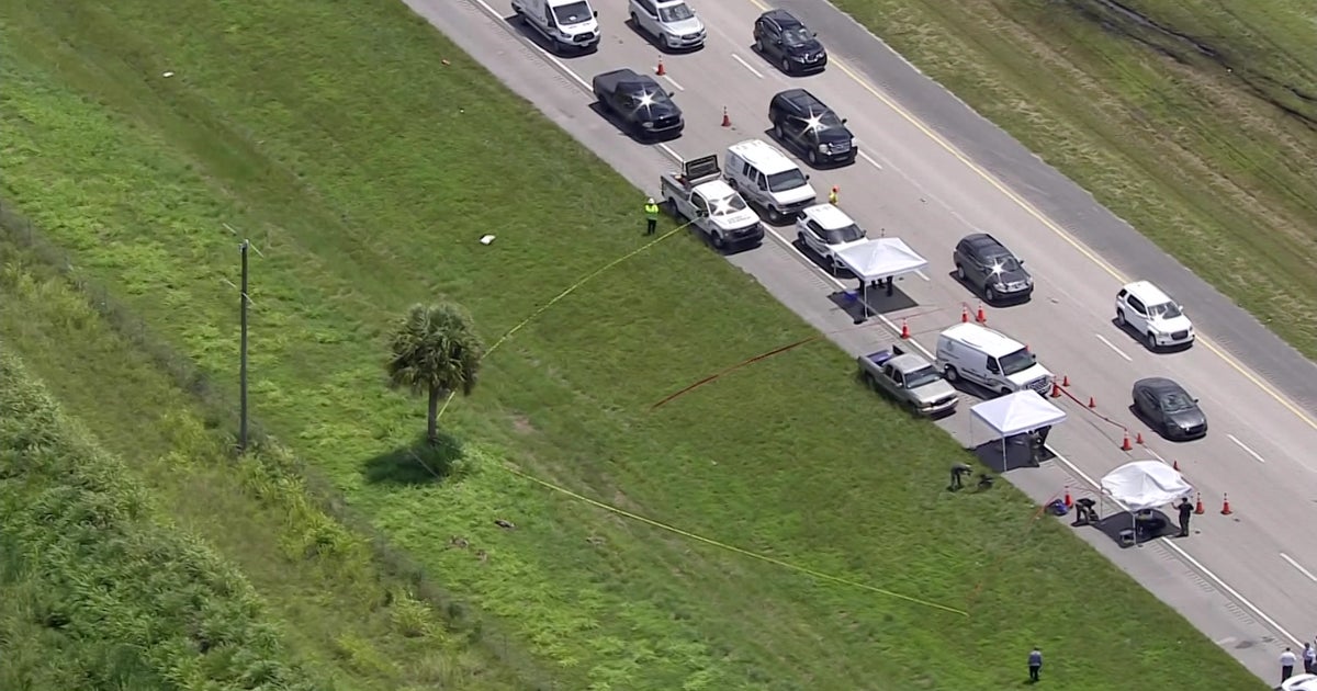 Woman's Body Found Off I-95 In St. Lucie County - CBS Miami