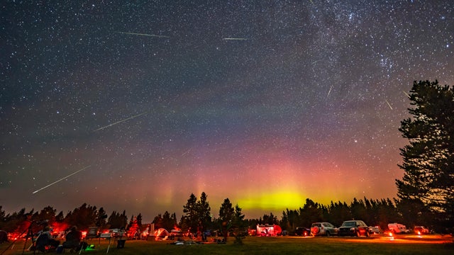 The Perseid meteor shower over the Saskatchewan Summer Star Party 