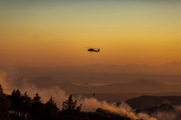 Apple Fire In Southern California Forces Evacuations 