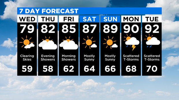 7 Day Forecast 