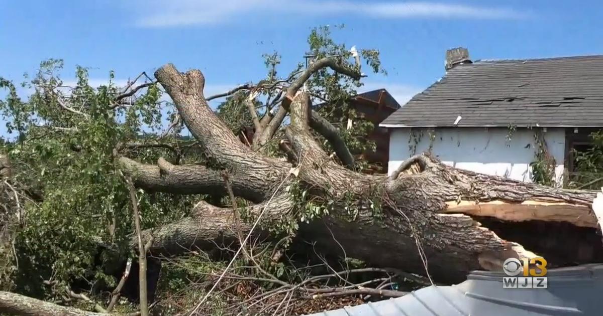 Nws 2 More Tornadoes Confirmed 6 Total As Tropical Storm Isaias Moved Through Maryland Cbs