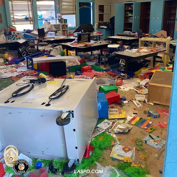 Vandals Cause Thousands Of Dollars Of Damage To Culver City School 
