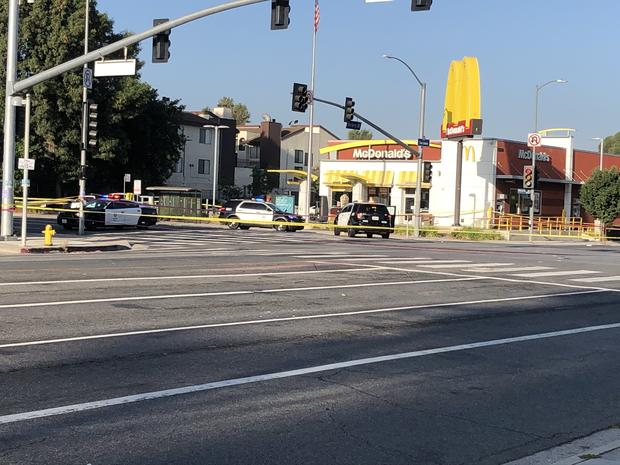 Officer-Involved Shooting After Police Respond To Knife-Wielding Man In Reseda 
