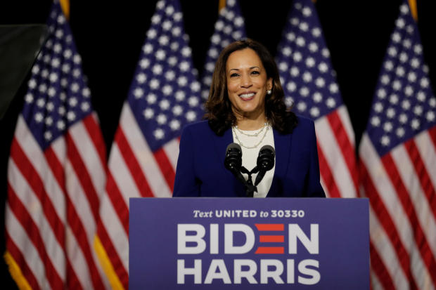 Democratic presidential candidate Biden and vice presidential candidate Harris hold first joint campaign appearance as a ticket in Wilmington, Delaware 