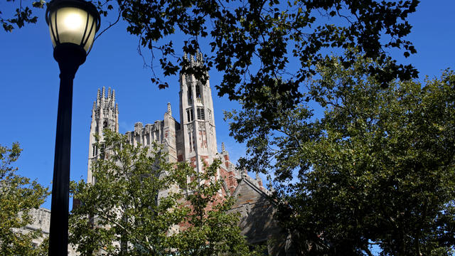 Students On Campus Of Yale University Watch Senate Hearing With Supreme Court Nominee Brett Kavanaugh And Dr. Christine Blasey Ford 