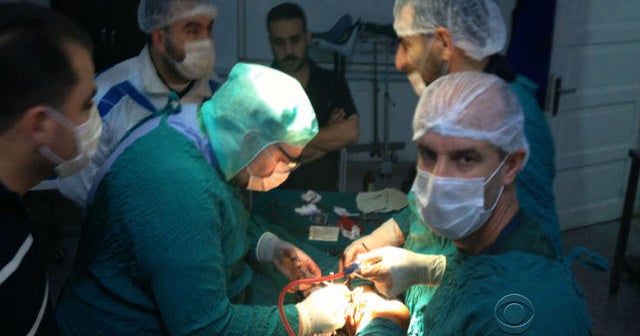 U.S. doctor works to treat horrors of Syria's civil war CBS News