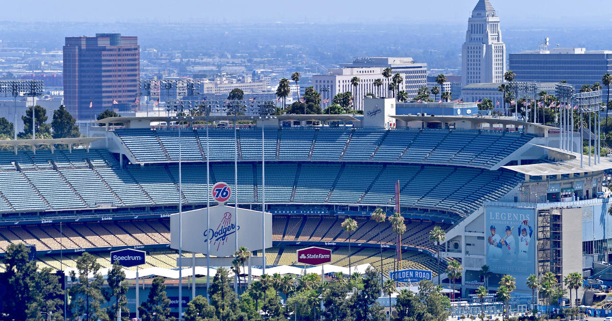 LeBron James and L.A. Dodgers team up to make Dodger Stadium a