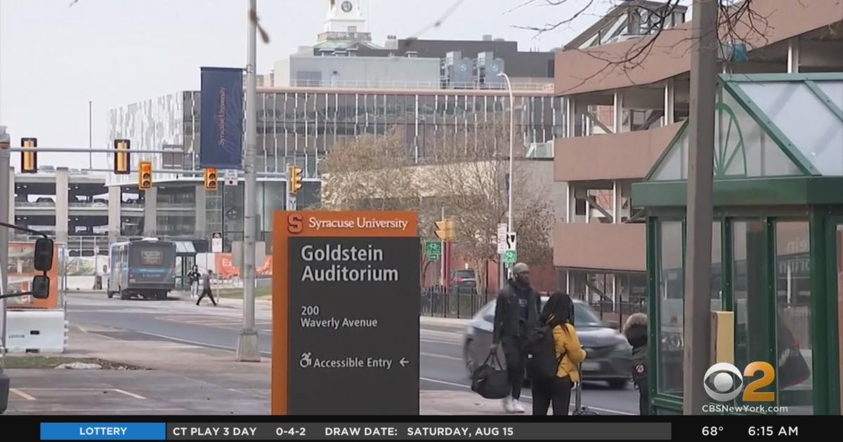 Syracuse University Mistakenly Sends Out Dozens Of Acceptance Letters - CBS  New York