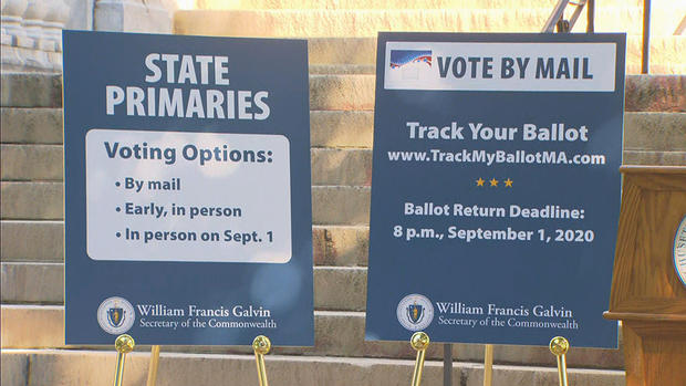 vote by mail signs 