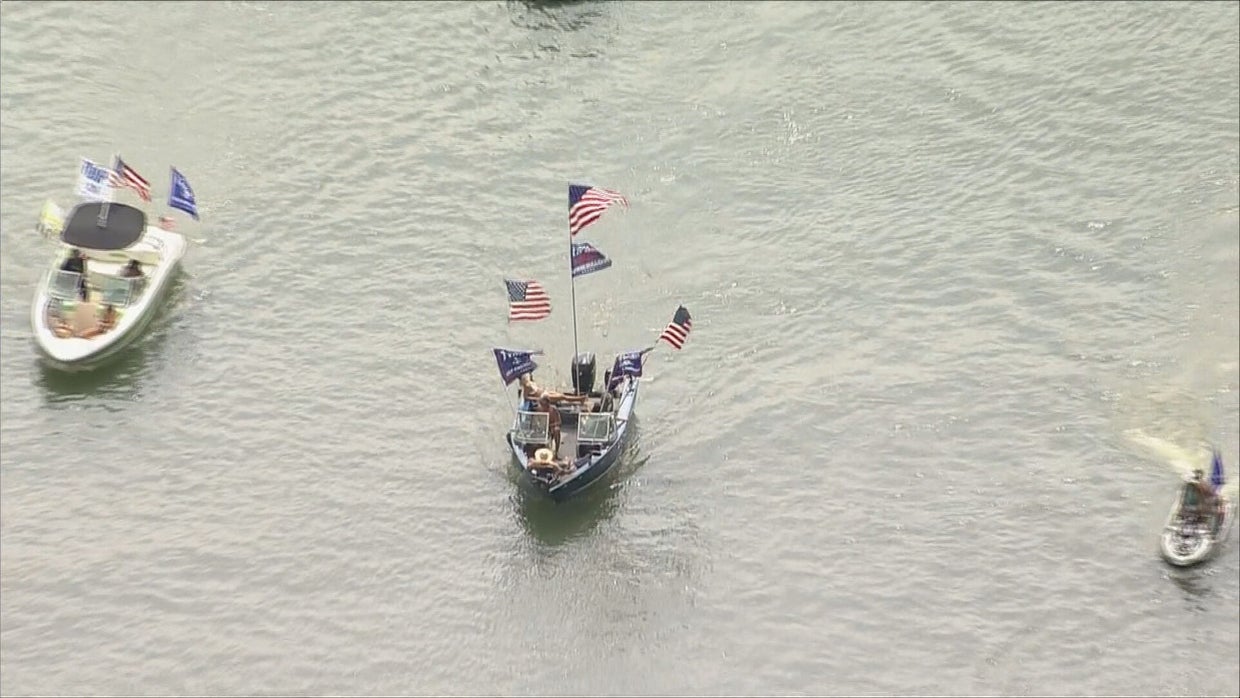 trump boat parade horsetooth reservoir fort collins 