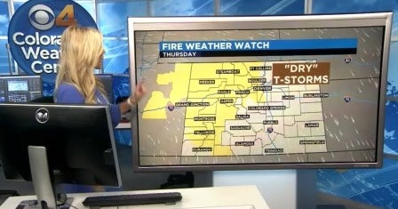 Denver Weather: Fire Danger Remains High With Gusty Storms - CBS Colorado