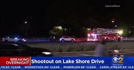Lanes Reopen After Shootout On Lake Shore Drive Ends In Crash - CBS Chicago