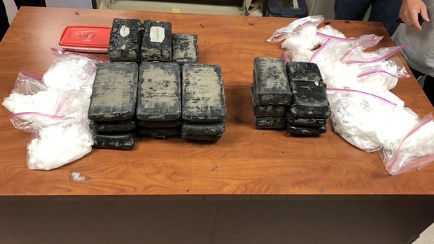 Meth Seized - San Mateo Police Dept. via Facebook 