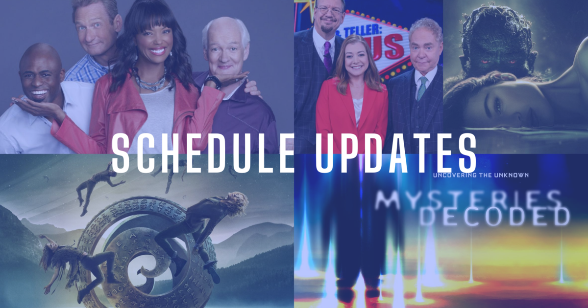 September & October Schedule Updates CBS Philadelphia