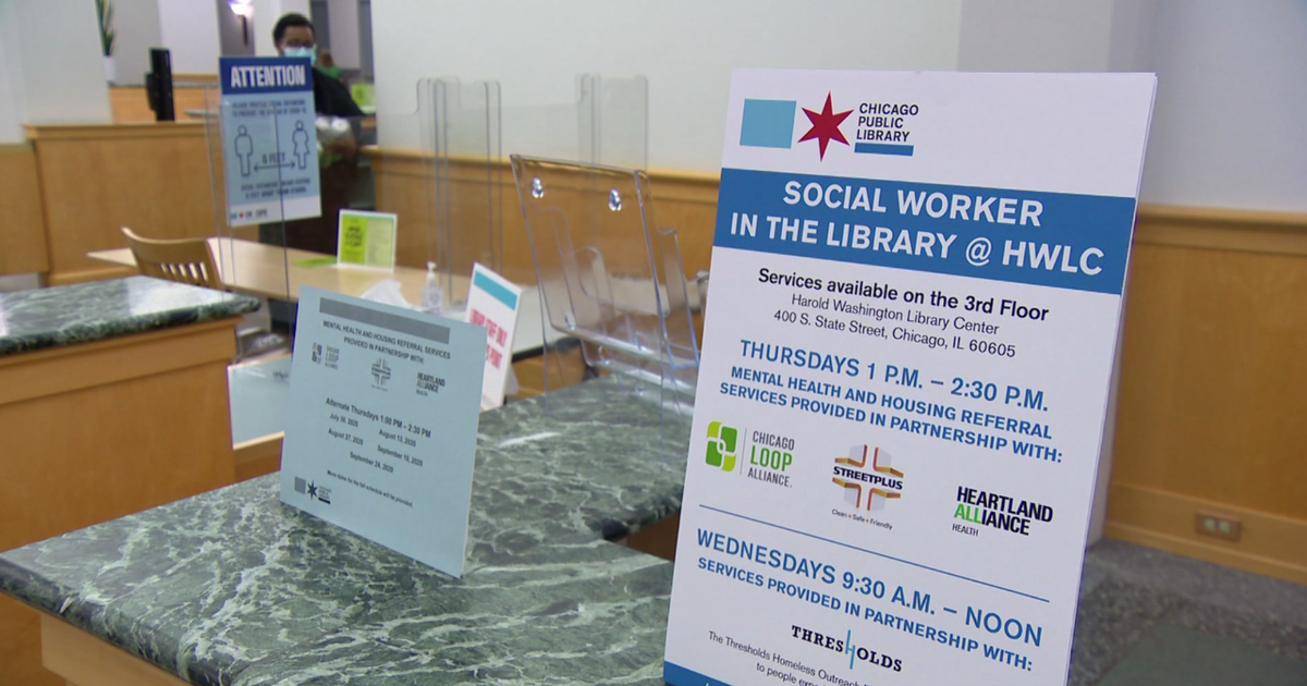 Pop-Up Resource Center At Harold Washington Library Offers Assistance ...