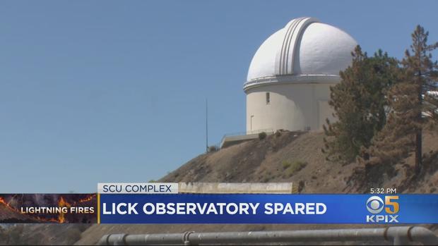 lick observatory spared 