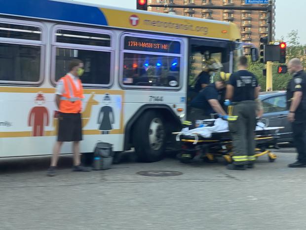 Downtown Minneapolis Bus Crash 