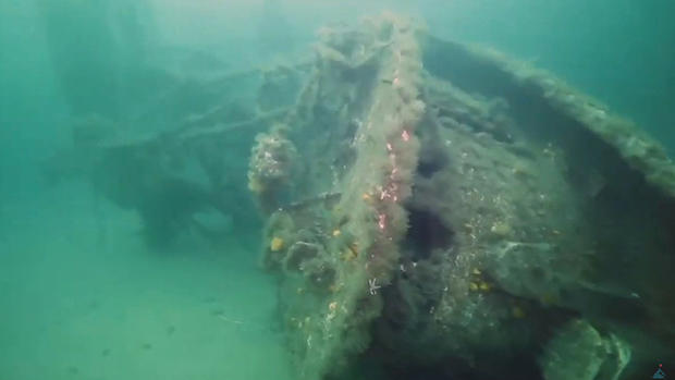 SS Portland wreckage 