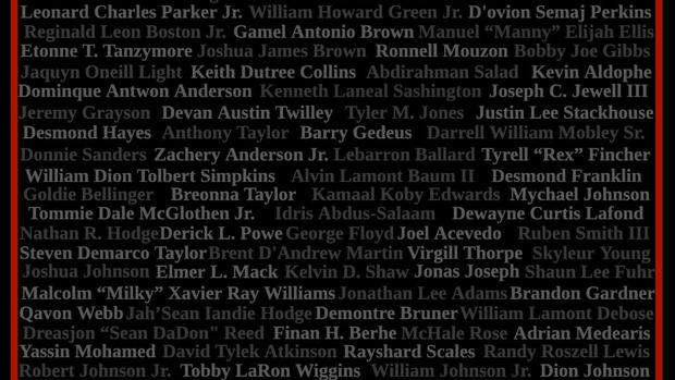 Police in the U.S. killed 164 Black people in the first 8 months of 2020. These are their names. (Part I: January-April) 