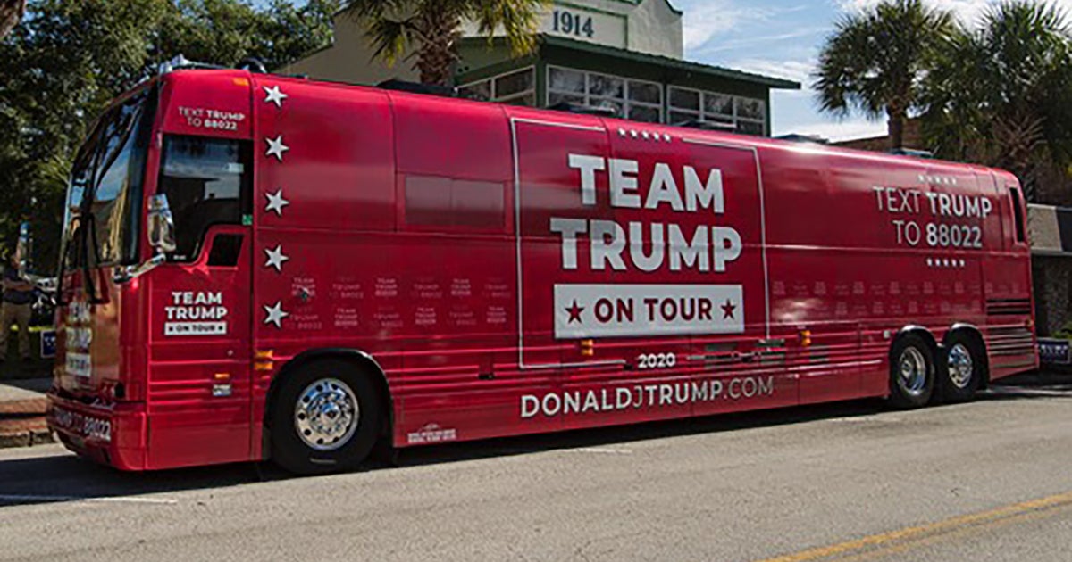 Team Trump Bus Makes Stops In Northern Colorado - CBS Colorado