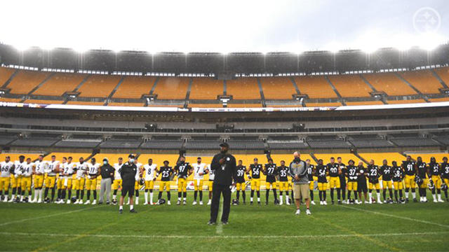 We Stand United': Steelers Come Together To 'Pray For Betterment' - CBS  Pittsburgh