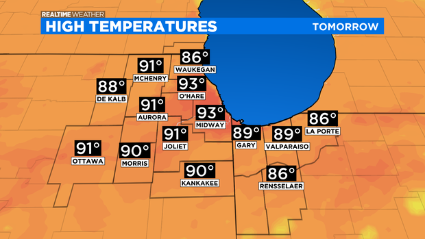 Highs Tomorrow: 08.27.20 