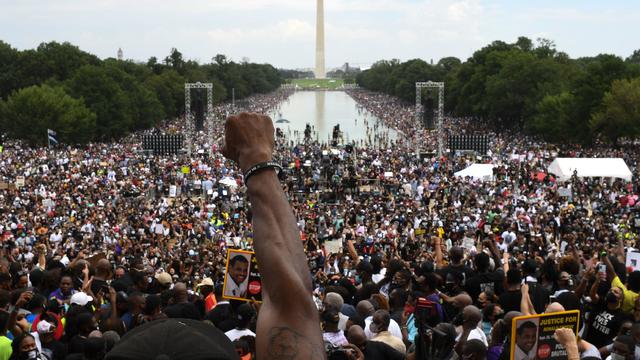 US-POLICE-RACISM-DEMONSTRATION 