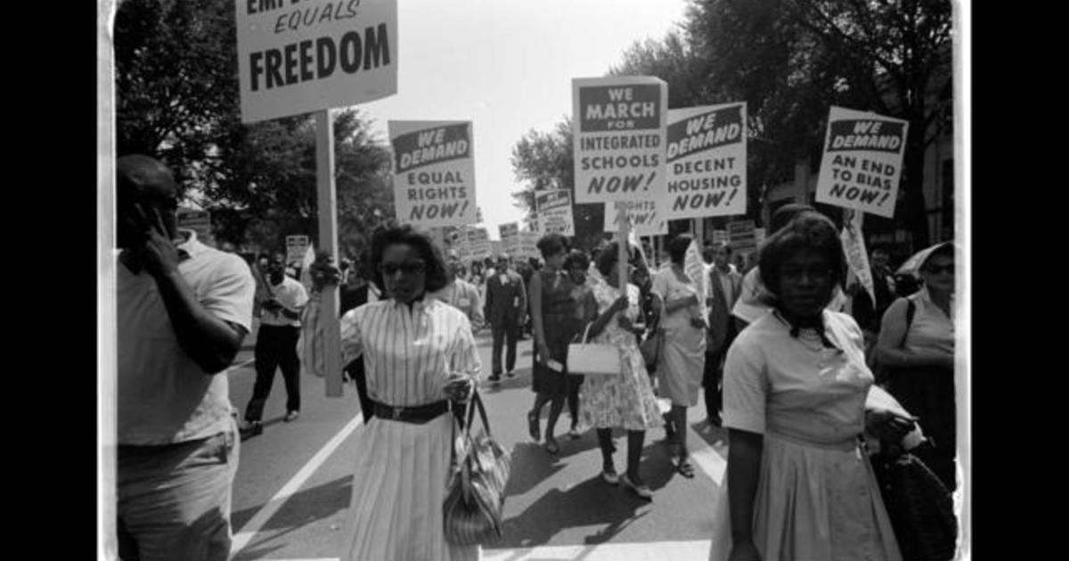 The Microphone At The March On Washington Was Dominated By Men But It Might Never Have Happened Without Dorothy Height Cbs News