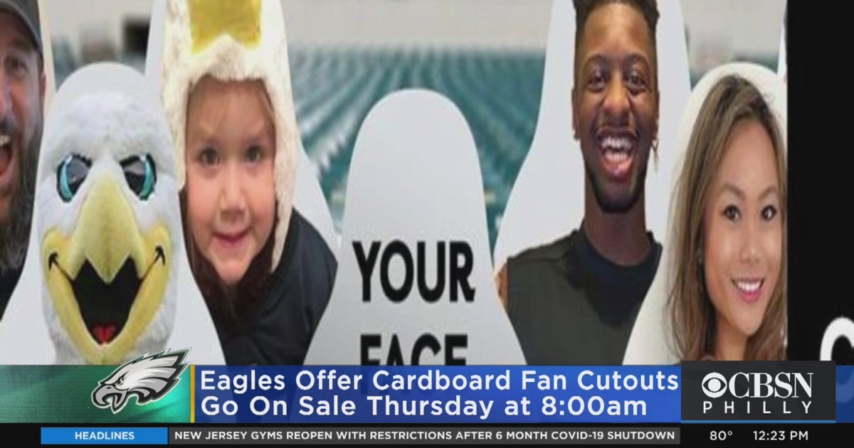 Eagles Offering Cardboard Fan Cutouts At Lincoln Financial Field CBS