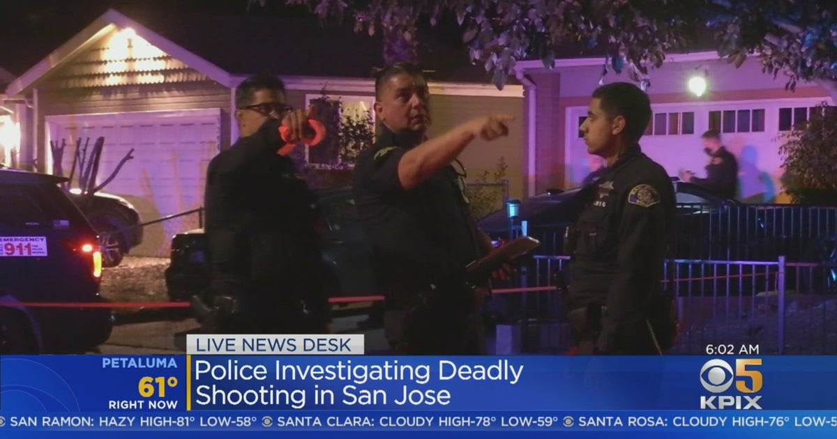 Man Found Shot Dead In East San Jose; 26th Homicide Of 2020 CBS San Francisco
