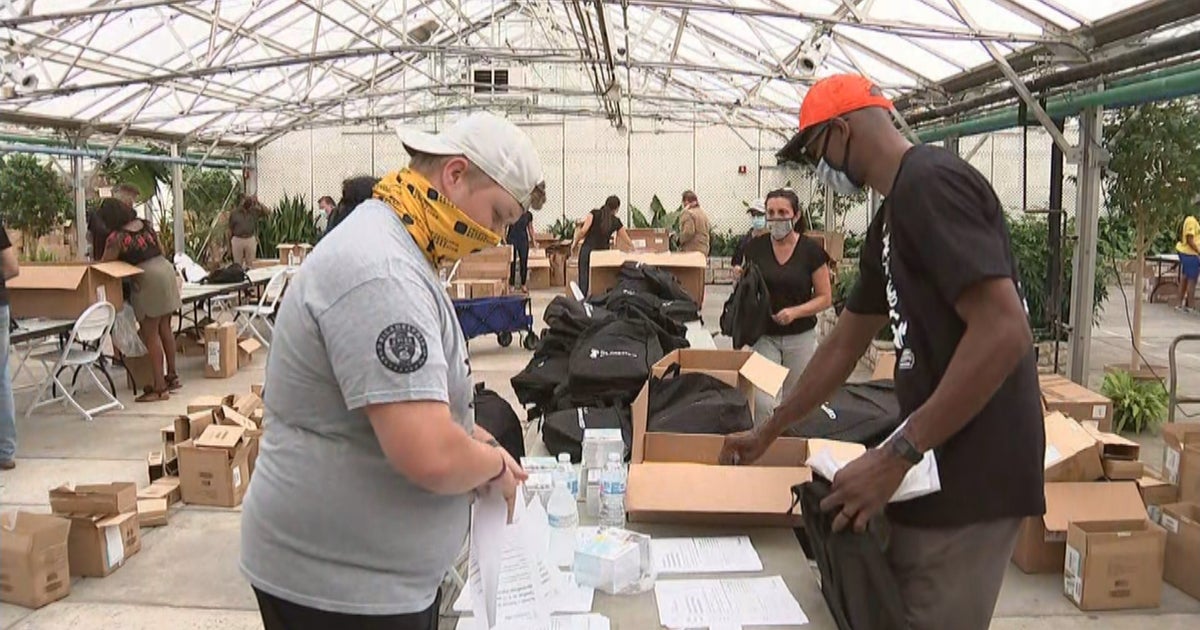 Volunteers Put Finishing Touches On Access Centers Providing 'Amazing ...