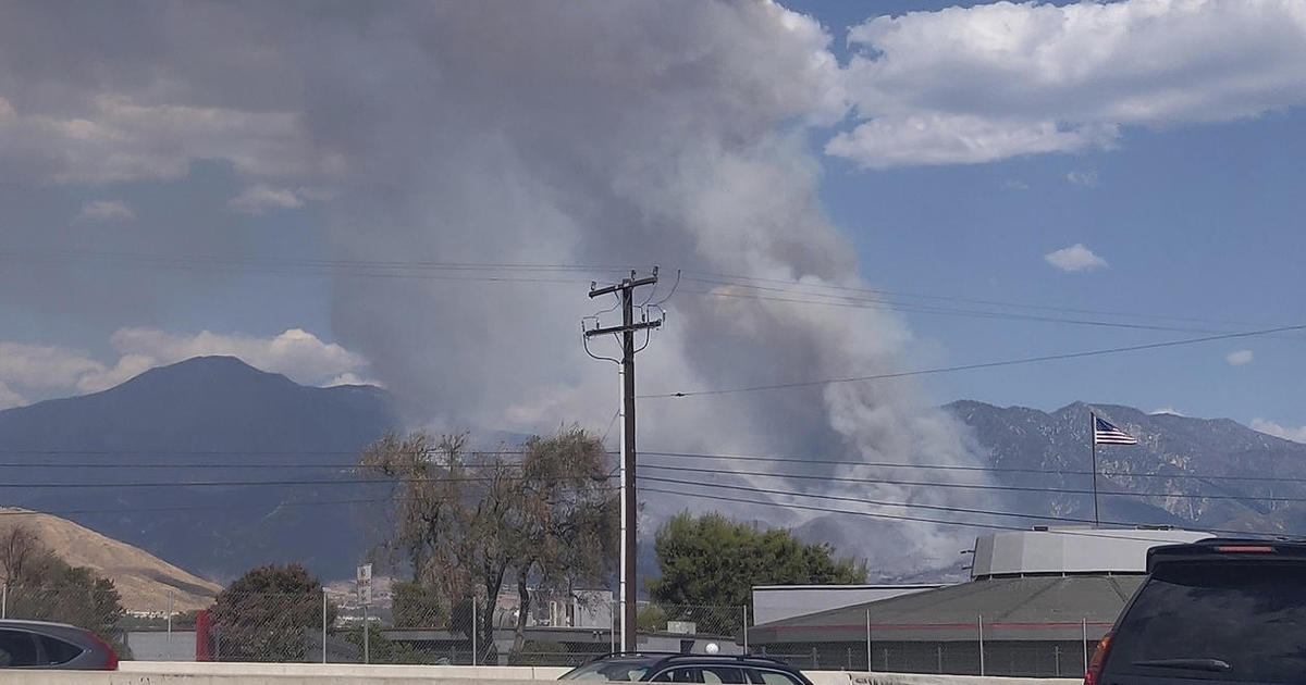 Gender Reveal Party Pyrotechnic Blamed For 7000 Acre Wildfire In California Cbs News 