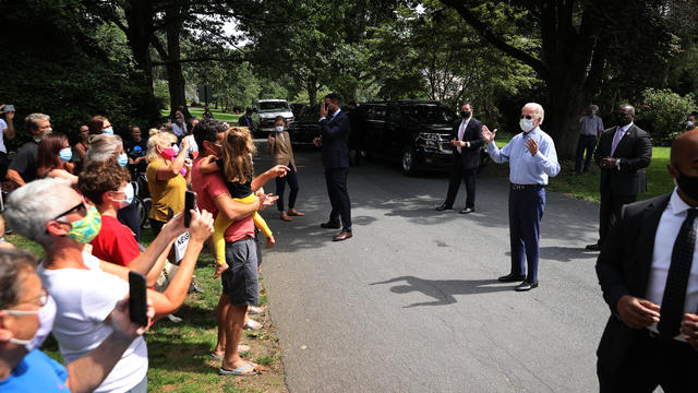 Democratic Presidential Nominee Joe Biden Campaigns In Harrisburg, PA 