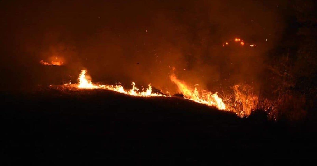 Firefighters Rushed To Stop Grass Fire From Spreading To Suisun City