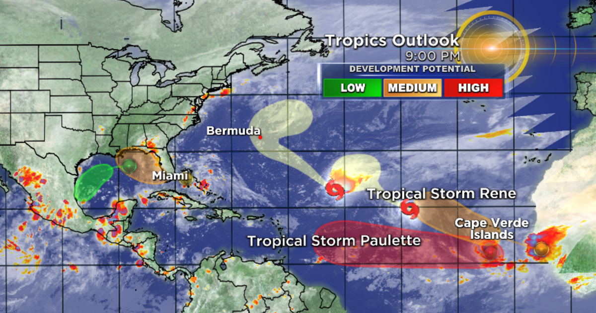 Tracking The Tropics 6 Active Tropical Systems Brewing In Heart Of