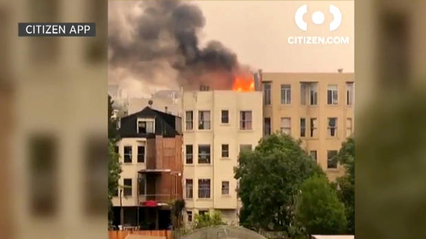 3-Alarm Warehouse Fire in S.F. 