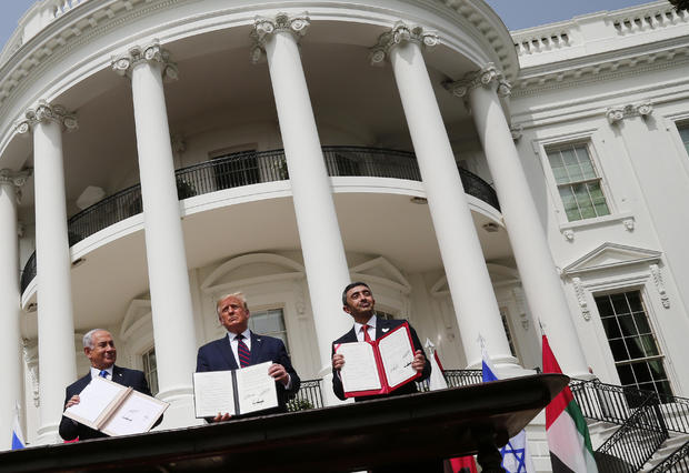 President Trump Hosts Abraham Accords Signing Ceremony On White House South Lawn 