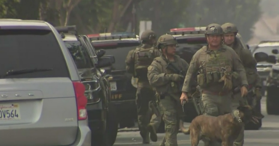 Carjacking Suspect Arrested After 10-Hour Standoff In Lynwood - CBS Los ...