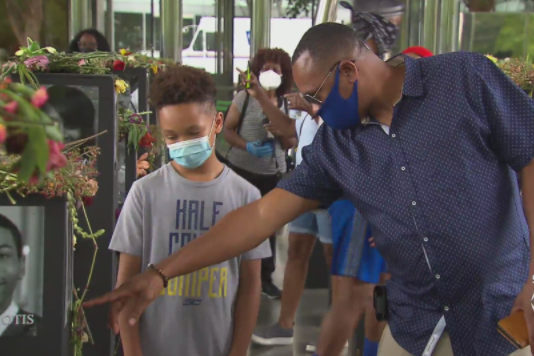 'Say Their Names' Exhibit in Klyde Warren Park 