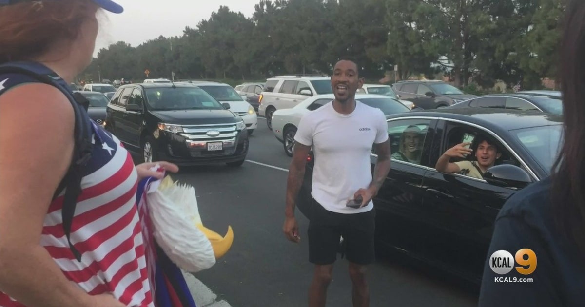 Man Arrested After Allegedly Attacking Attendees Of Aliso Viejo Trump