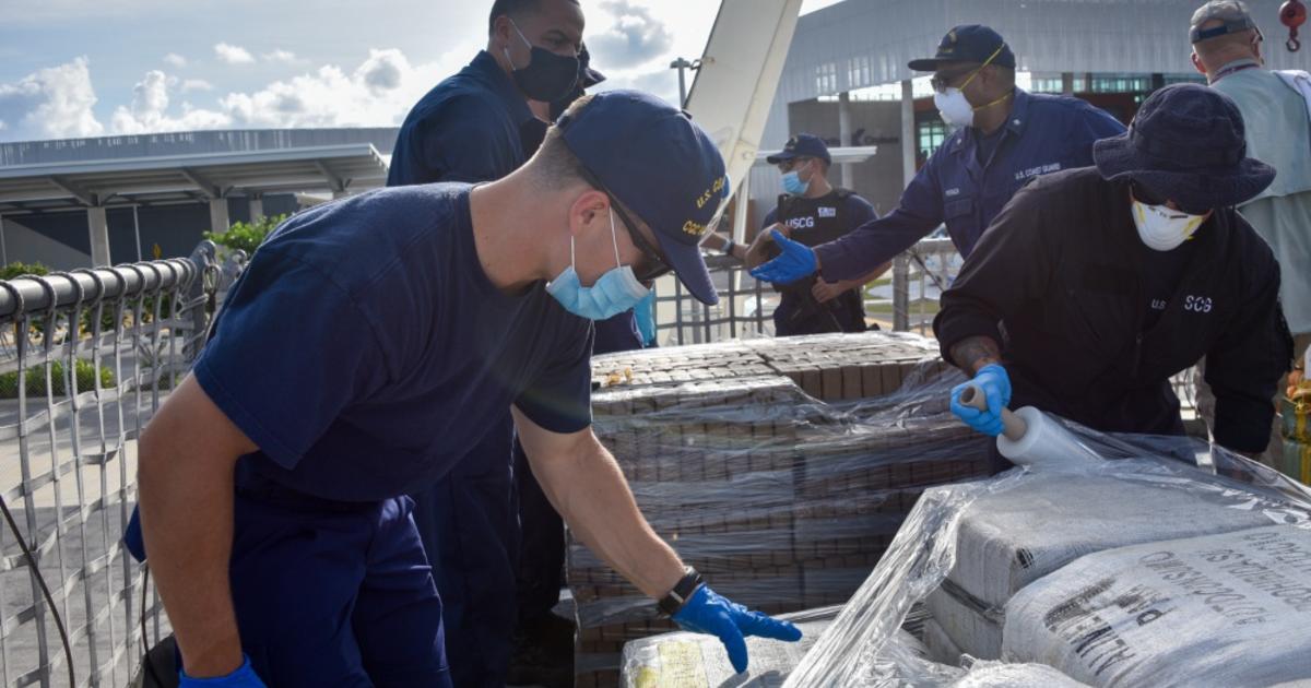 Coast Guard Offloads Tons Of Cocaine, Marijuana At Port Everglades ...