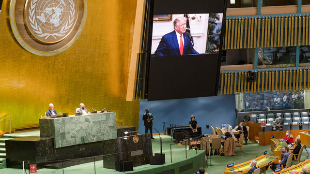 75th annual U.N. General Assembly — Donald Trump 