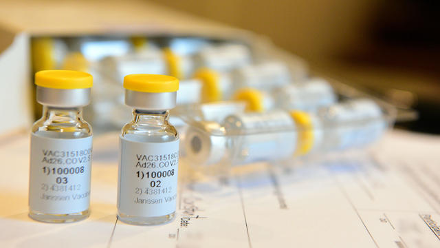 COVID-19 vaccine vials 